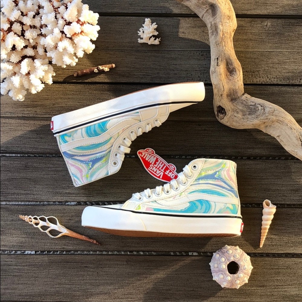 🌴🌼VANS-TIE DYED HIGH TOPS🌼🌴 - Picture 5 of 11
